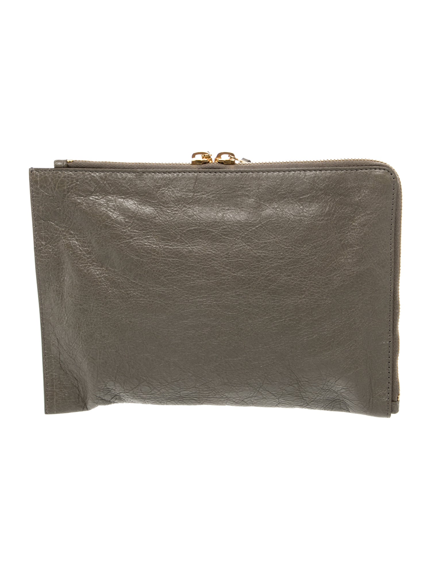 Balenciaga Leather Clutch